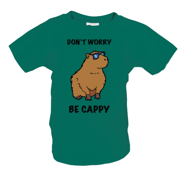 Tričko s potiskem Dont worry be cappy