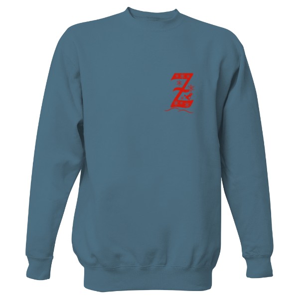 Mikina bez kapuce Unisex s potiskem Mikina s písmenem Z